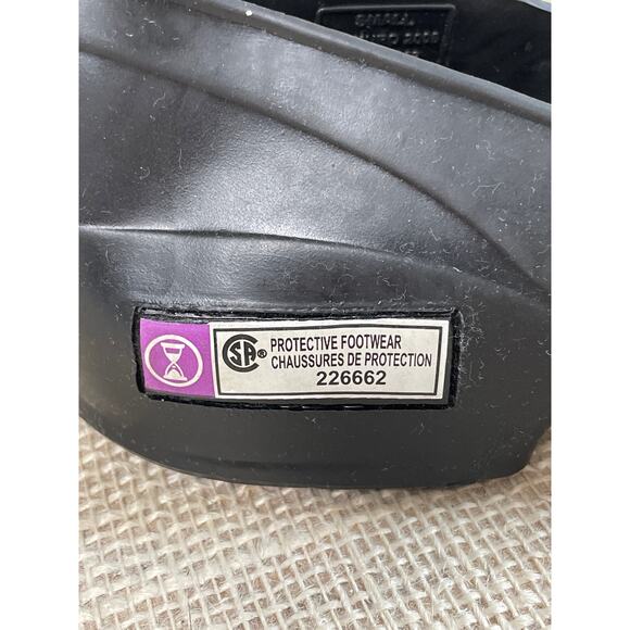 Uline Wilkuro Steel Toe Slip On Safety Toe Covers Foot protect Rubber Size S 7/8 - Picture 3 of 8